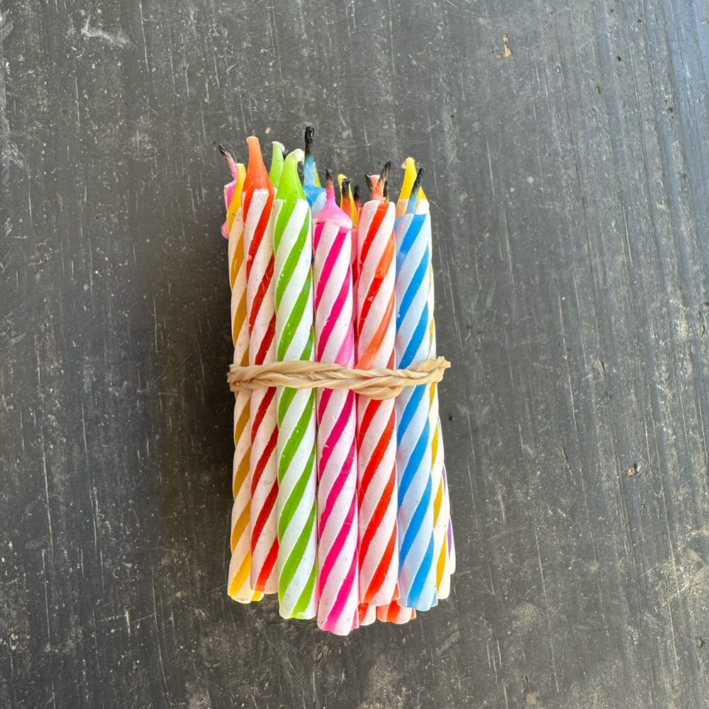 Colorful birthday candles! Must sell